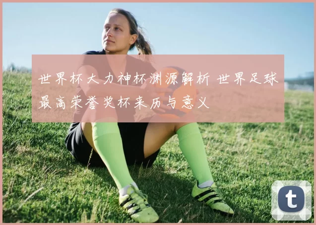 世界杯大力神杯渊源解析 世界足球最高荣誉奖杯来历与意义
