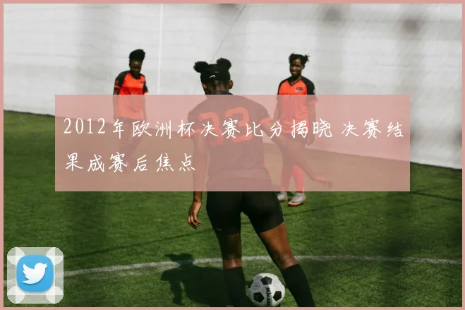 2012年欧洲杯决赛比分揭晓 决赛结果成赛后焦点
